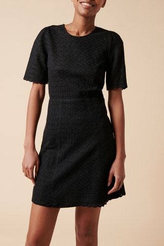 $Robe droite - 
Noir
