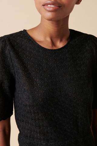 $Robe droite - 
Noir
