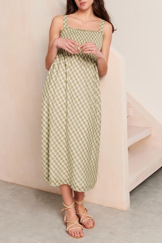 $Robe longue - 
Vert