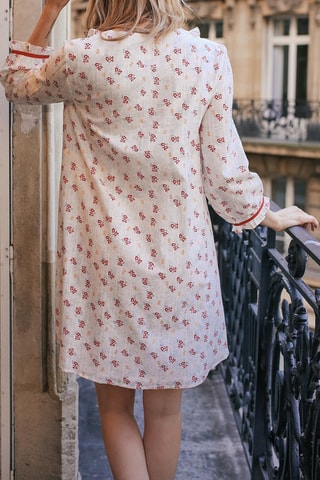 $Robe droite Blanc