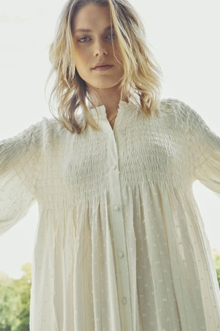 $Robe chemise Reanne - Blanc