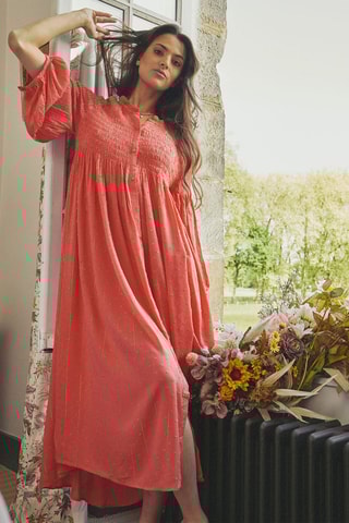 $Robe chemise Reanne - Orange