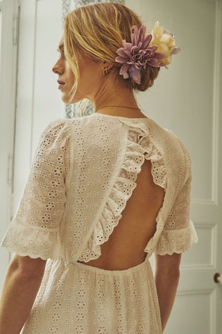 $Robe longue Rosiere - Blanc