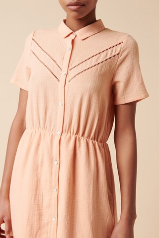 $Robe chemise - 
Rose