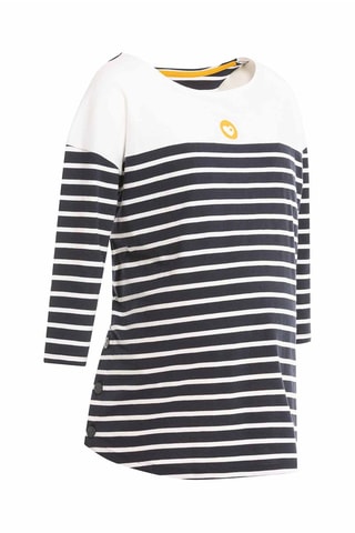 $T-shirt Matma - Bleu marine et blanc - Terre de Marins