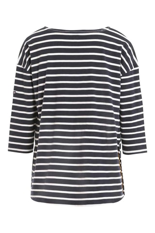 $T-shirt Matma - Bleu marine et blanc - Terre de Marins