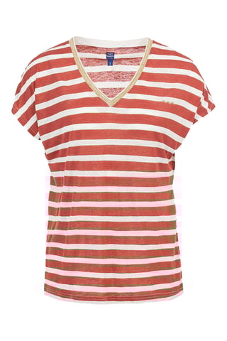 $T-shirt Abe - Brique - Terre de Marins