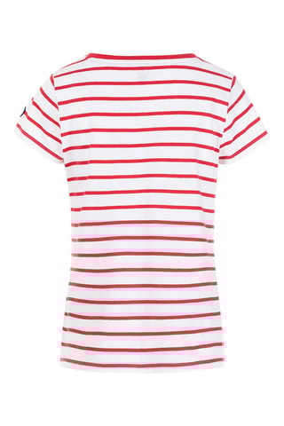 $T-shirt Palava - Blanc et rouge - Terre de Marins
