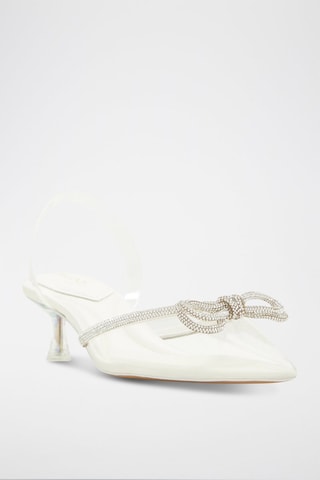 $Escarpins à talons Boucletta - Blanc