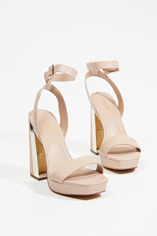 $Sandales à talons Priyah - Nude