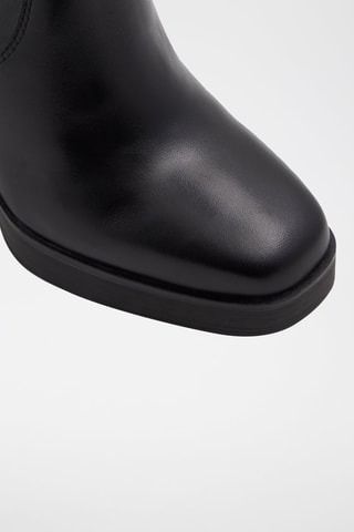$Bottes en cuir Equine - Noir