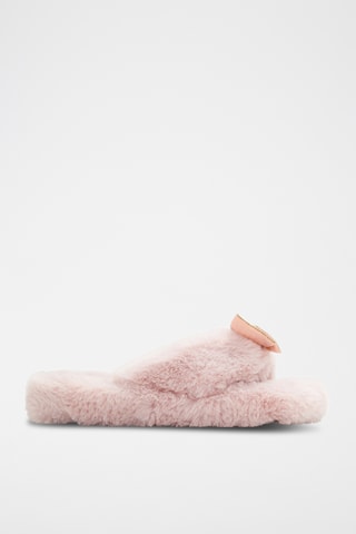 $Pantoufles fourrées Bowpouf - Rose