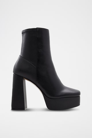 $Bottines en cuir Gavamaldar - Noir