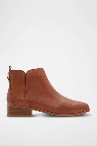 $Bottines Verity - Rouge brique