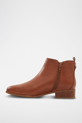$Bottines Verity - Rouge brique