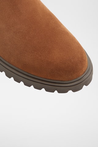 $Bottines Chelsea en nubuck Adalitlan - Marron