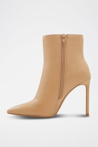 $Bottines en cuir de mouton Yiader - Beige