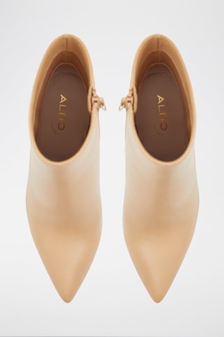 $Bottines en cuir de mouton Yiader - Beige