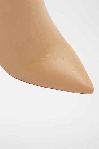 $Bottines en cuir de mouton Yiader - Beige