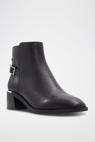 $Bottines en cuir Siraveth - Noir