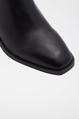 $Bottines en cuir Siraveth - Noir