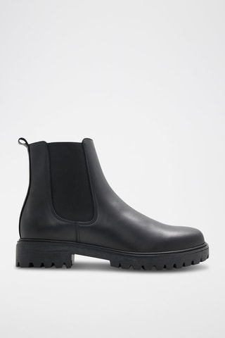 $Bottines Chelsea en cuir Adalitlan - Noir