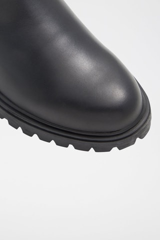 $Bottines Chelsea en cuir Adalitlan - Noir