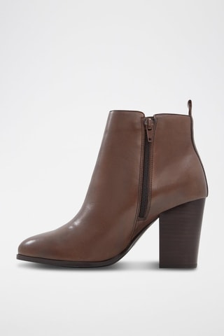 $Bottines en cuir Noemieflex - Marron