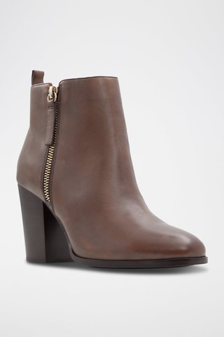 $Bottines en cuir Noemieflex - Marron