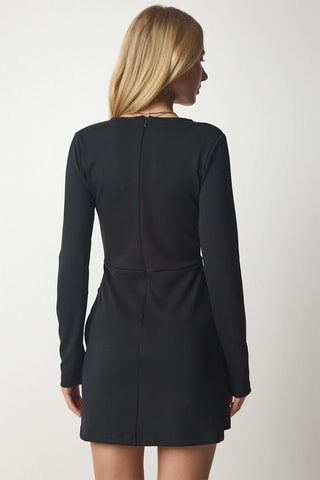$Robe droite - Noir