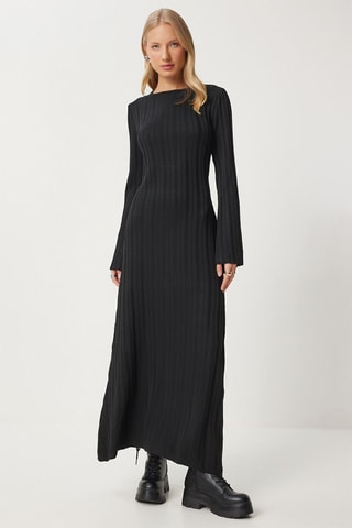 $Robe longue - Noir