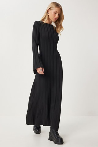 $Robe longue - Noir
