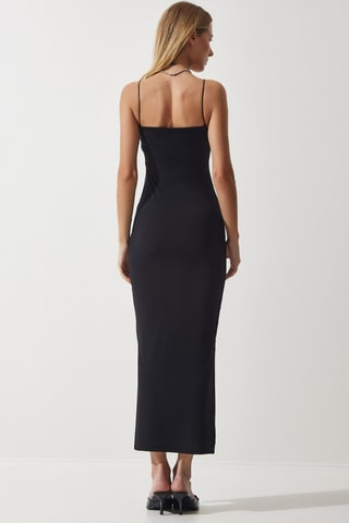 $Robe longue - Noir