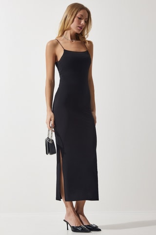 $Robe longue - Noir