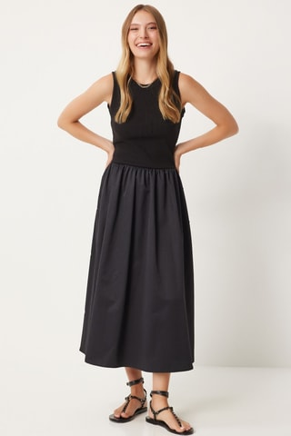$Robe longue - Noir