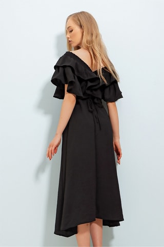 $Robe midi - Noir