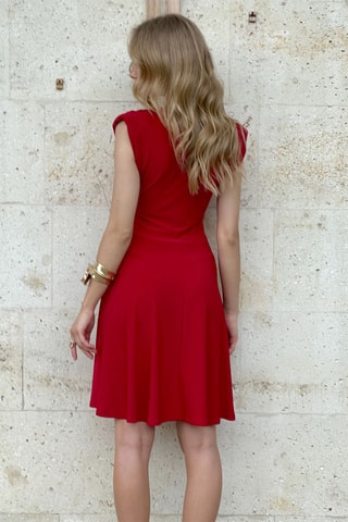 $Robe patineuse - Rouge