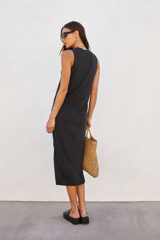 $Robe midi Noir