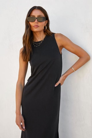 $Robe midi Noir