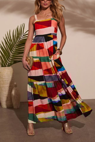 $Robe longue - Ecru