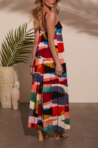 $Robe longue - Ecru