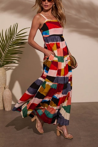 $Robe longue - Ecru