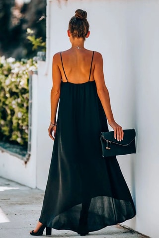 $Robe longue Noir