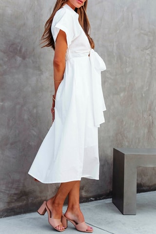 $Robe longue Blanc