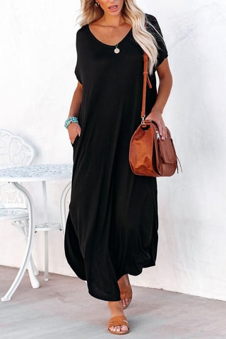 $Robe longue - Noir