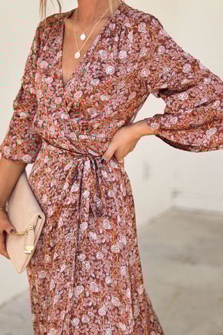 $Robe longue Rose