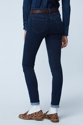 $Jegging Bleu foncé