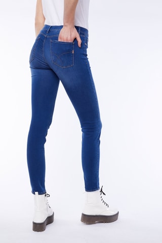 $Jegging Bleu