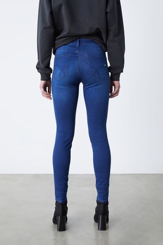 $Jean skinny Bleu foncé