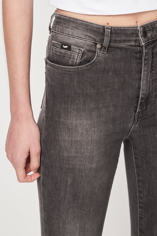 $Jean skinny taille haute Star - Gris